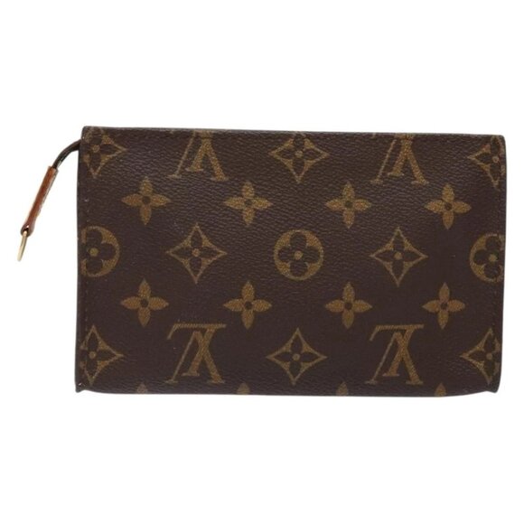 LOUIS VUITTON Monogram Bucket PM Accessory Pouch LV Auth - Picture 1 of 15